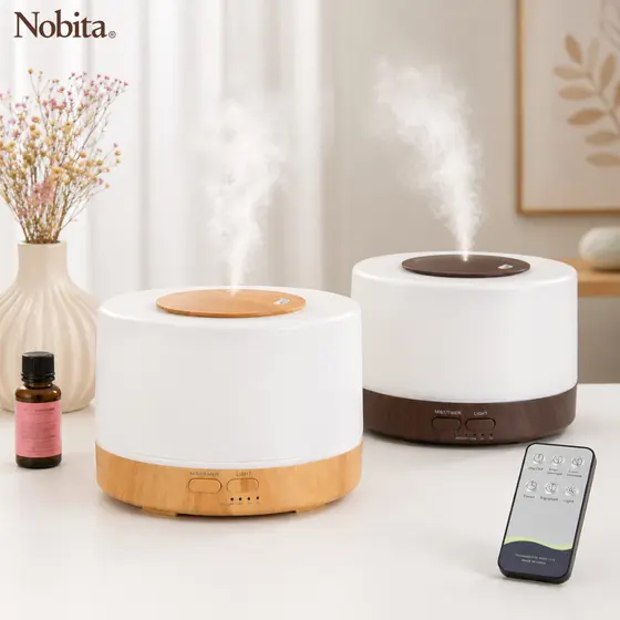 Difusor Aromatizador De Ambientes Com Led E Controle 300ml