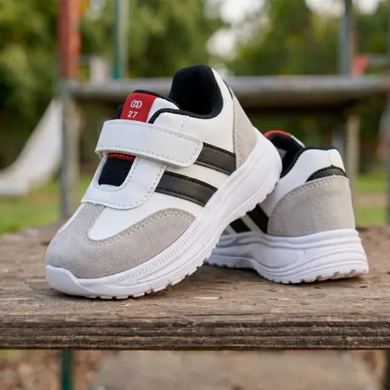 Tênis de Velcro Infantil Masculino ConfortávelPerfeito para o Dia a Dia