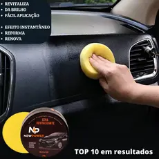Revitalizador Cera de Plásticos NewPower Renova Parachoque o melhor e Envio Rápido Garantido J007