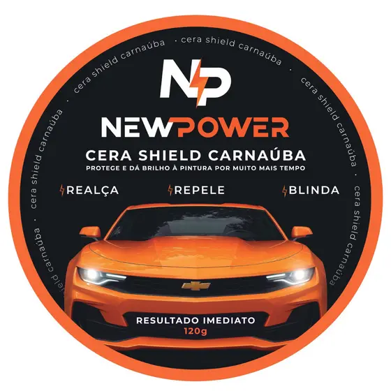 Cera Espelhamento RENOVE – Remove Riscos Superficiais, Repele Água, Proteção Sol, Brilho New Power JA017