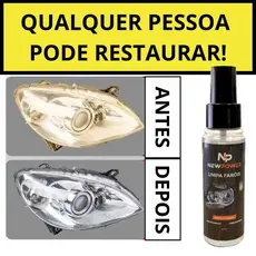 Revitalizador De Farol - MÁGICO - Direto da Fábrica New Power Efeito Rápido e Fácil JA014