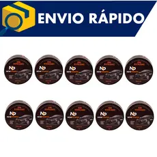 (10UNI) Revitalizador De Parachoque 120g Pasta Carnauba - New Power Magic JF0018
