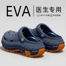 Buraco sapatos masculinos verão 2025 novo estilo ao ar livre Wear respirável Anti-deslizamento desodorante de sola gross