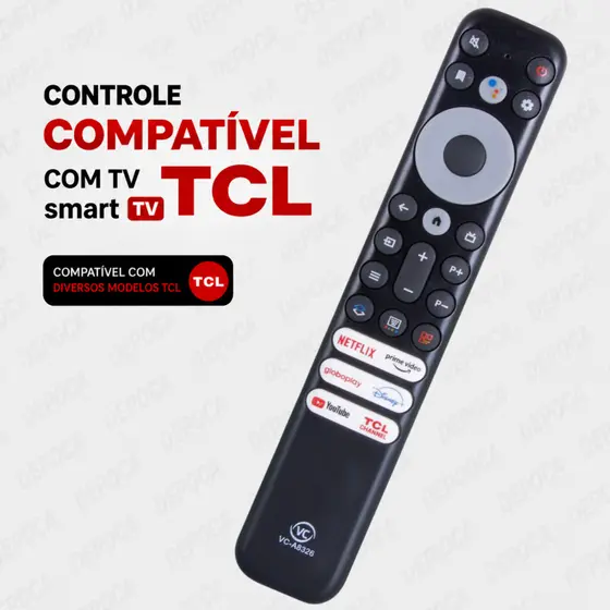 Controle Remoto para TV TCL Smart