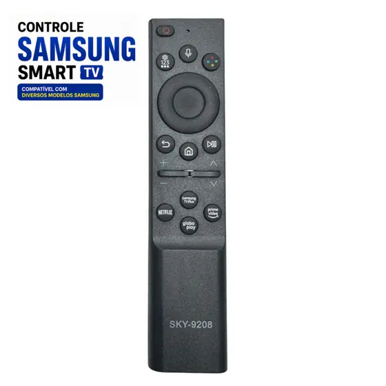 Controle Remoto para TV Sansung Smart 4K - Compatível com Vários Modelos Sansung