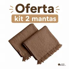 Kit 02 Manta Para Sofá Gigante Luxo 120x210 Tipo Capa De Sofá Protetor