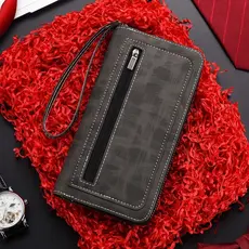 carteira masculina carteira masculina com ziper Carteira masculina carteira longa zíper moeda carteira de grande capacid