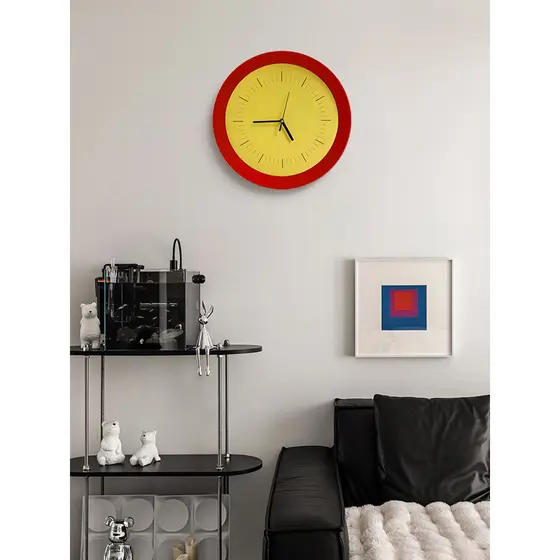 XEMO relógio sala de estar simples e moderno relógio de parede casa quarto criativo mudo relógio de parede estilo nórdic
