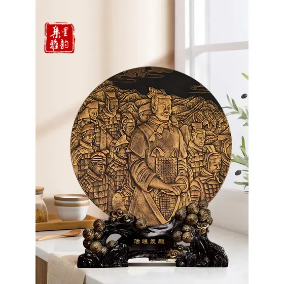 Qin Shihuang Ling Terracota Guerreiros Lembranças Enfeites Xixi'an Viagem Cultural Presentes Criativos para Estrangeiros