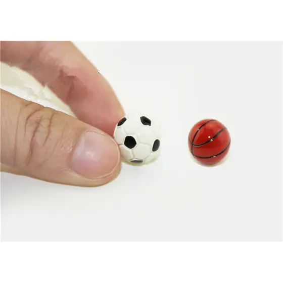 1: 61: 12 modelo de cena de brinquedo doce em miniatura, acessórios para casa de boneca, cena esportiva, Mini modelo de