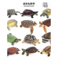 Simulação sólida estática mar Animal tartaruga modelo Mini tartaruga tartaruga marinha tartaruga tanque de peixes decora