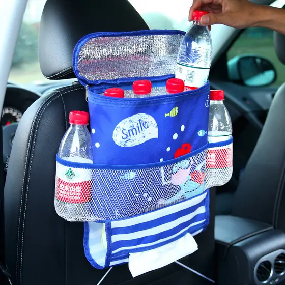 2025 novo estilo saco de gelo do carro assento traseiro saco de armazenamento saco de armazenamento assento de carro lan