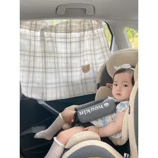 Coreia coreia ins cortina de carro tipo ventosa crianças protetor solar carro pára-sol carro bebê Blackout cortina urso