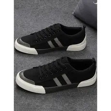 Sapatos masculinos na moda sapatos masculinos de cano baixo respirável versão coreana All-Match tênis casuais masculinos