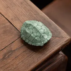Arenito Azul Estilo Chinês Estilo Nacional Moderno Fujia World Tea Enfeites para Animais de Estimação Desktop Simulação