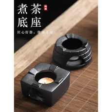 Vela Base de chá quente grés Kung Fu conjunto de chá fogão de chá japonês cerâmica mesa de chá aquecimento isolamento Te
