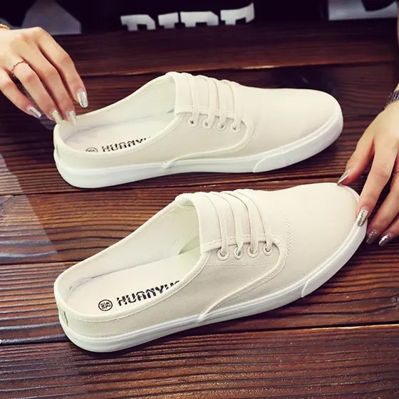 Primavera outono respirável baixo-Top Casual sapatos de condução masculinos pequenos sapatos brancos Baotou salto plano