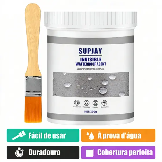 Selante Impermeável Invisível de Alta Performance – Reparo de Vazamentos e Isolamento de Paredes (100g/300g/500g)