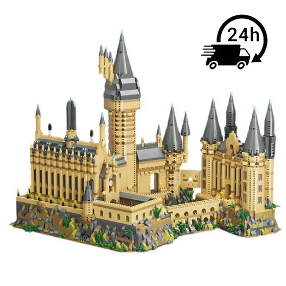 Hogwarts Castle Building Block Harry Potter Mini Architectural Brick 1720CS Material: ABS