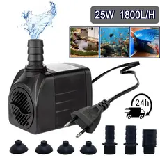 Bomba Motor Submersa 1800 L/h Aquatank 1800 Litros Por Hora Aquario Fonte Lago Eleva Agua