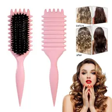 1Pcs Pente e Escova Bounce Curl para Definir Cachos Uso Doméstico e Profissional