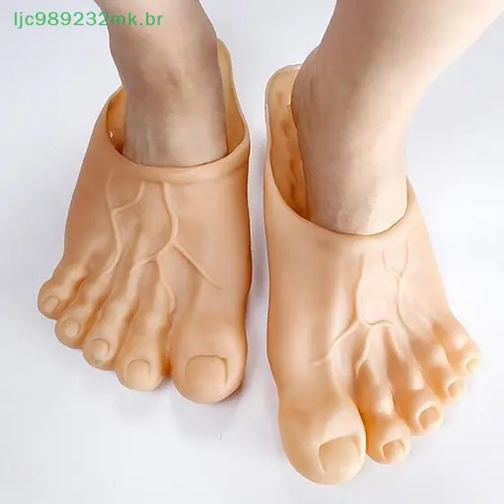 [MYBR] Chinelo Engraçado Masculino Feminino Unissex Criativo Toe Sapatos Crazzy Pés De Cinco Dedos Masculinos Chinelos D