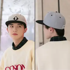 boné masculino boné Primavera verão novo estilo totalmente fechado chapéu masculino Hip-Hop dança de rua boné de beise
