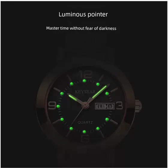 relogio feminino pequeno delicado relogio feminino pequeno Relógio de marca luminosa feminina automática autêntica e gen