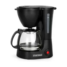 Cafeteira Elétrica Startools 600ml 15 Xícaras Jarra de Vidro Filtro Removível Indicador de Nível Compacta 550W 127V