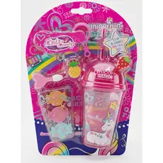 Maquiagem Infantil Lavável Unicórnio com 6 Cores + Anéis e Pincéis –  Presente para Menina - Maquiagem de Brinquedo