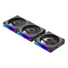 TEUCER DL-2 Ventoinha de PC Tipo Bloco ARGB Efeito Prisma 5V 3 Pinos Controle Térmico PWM