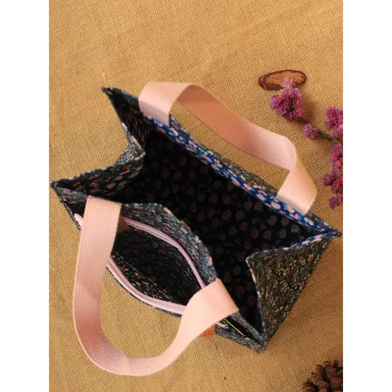 Lancheira à prova d'água, bolsa feminina requintada para transporte de mão, moda simples, lancheira de grande capacidade