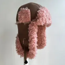 Lei Feng chapéu feminino inverno quente proteção de ouvido chapéu à prova de vento frio chapéu de esqui inverno ciclismo