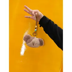 DTMOON bonito pingente de pelúcia carro mochila acessórios de decoração do telefone móvel saco chave pequena jóias peque