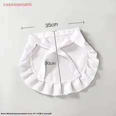 (cassiopeiahb) 1 Peça Garçonete Empregada Cosplay Avental De Cintura Meio Traje Aventais De Cozinha Para