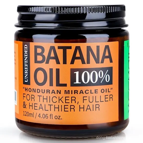 Óleo de Bajara Cru para Crescimento Capilar Dr Sebi, Máscara Capilar de Banana 100% Pura e Orgânica de Honduras, Óleo Ca