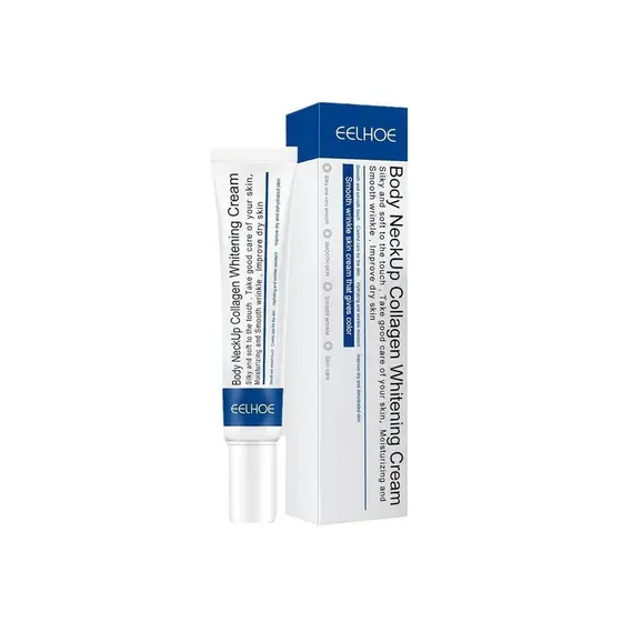 Firmador de Colágeno para o Pescoço: hidratante anti-envelhecimento contendo colágeno e óleo de jojoba, adeq