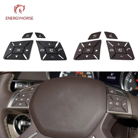 Botões Multifuncionais Do Interruptor Volante Carro Para Mercedes Benz ML GL G W166 1669052800 1669052900