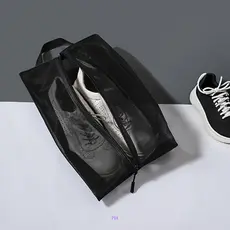 PDA 1PC Bolsa De Sapato Portátil Multifuncional Para Exterior De Viagem De Malha Respirável Visível