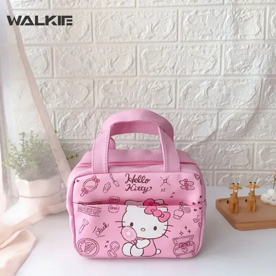 Bolsa Térmica Portátil Com Isolamento Estampa hello kitty