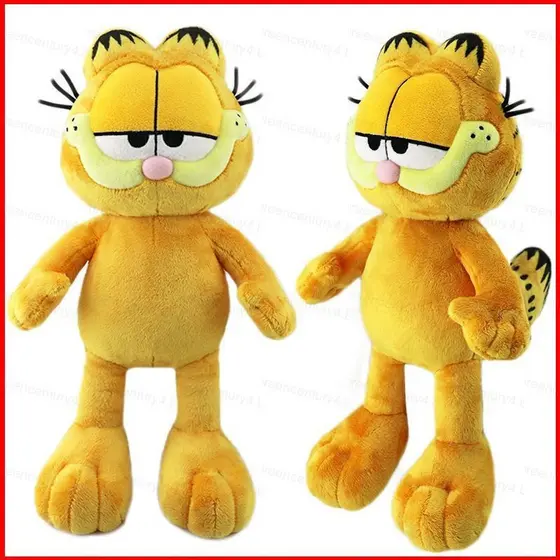 G4 Brinquedo de Pelúcia Garfield Desenho Animado Brinquedo de Pelúcia Gato Decoração de Casa Infantil Brinquedo Educac