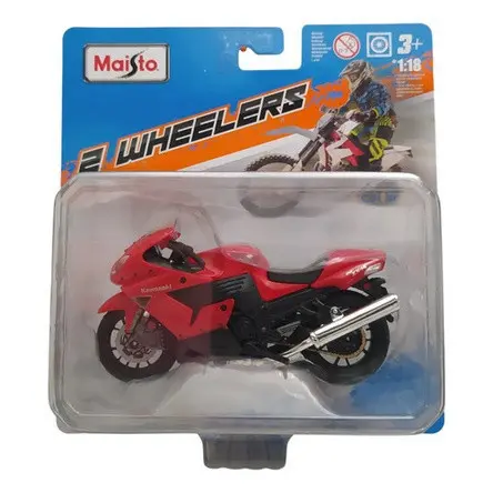 Maisto 2 Wheelers Moto 1:18 Kawasaki Ninja Zx 14r Vermelha