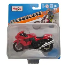 Maisto 2 Wheelers Moto 1:18 Kawasaki Ninja Zx 14r Vermelha