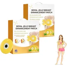 Patches de Geléia Real Moondar para Aumento de Mama, Patches de Geléia Real para Mama, Patches Naturais Nutritivos e Hid