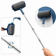 Kit Pintura Parede Rolo 6 Polegadas com Cabo Extensível 72cm