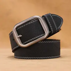 Moda Masculina Cinto Botão Estudante Casual Versátil Jeans Decorativo