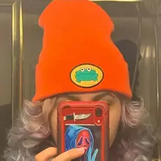 Parappa the rapper  Anime  Cartoons beanie Boy girl street fashion hip hop knitted hat Unisex