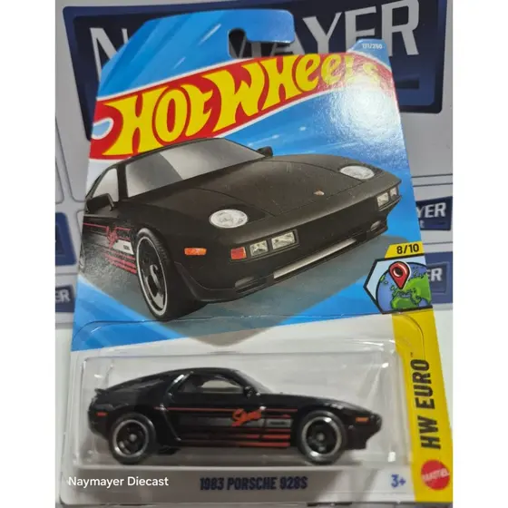 Hot Wheels 1983 Porsche 928S Preto