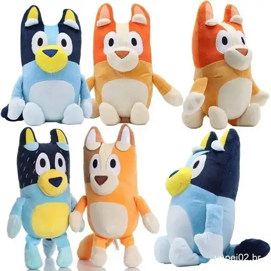 ML Cão de pelúcia Anime Sorte Plushie Natal Boneca infantil KPV5
