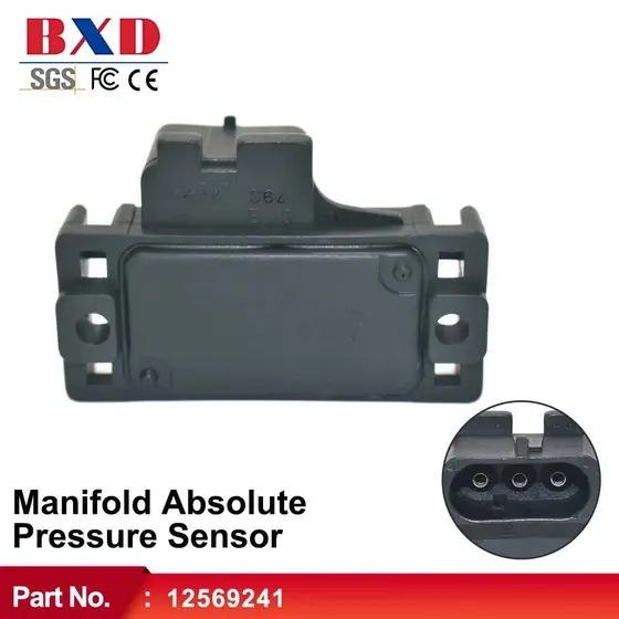 Sensor De Pressão Absoluta Do Coletor 12569241 Para OPEL MONTEREY RENAULT SALOON TURBO Acessórios De Automóveissafrani V